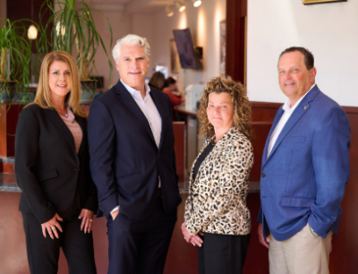 Patrick Thorpe, Amy Mitchell, Lisa Leahy, and Mark Grenier.